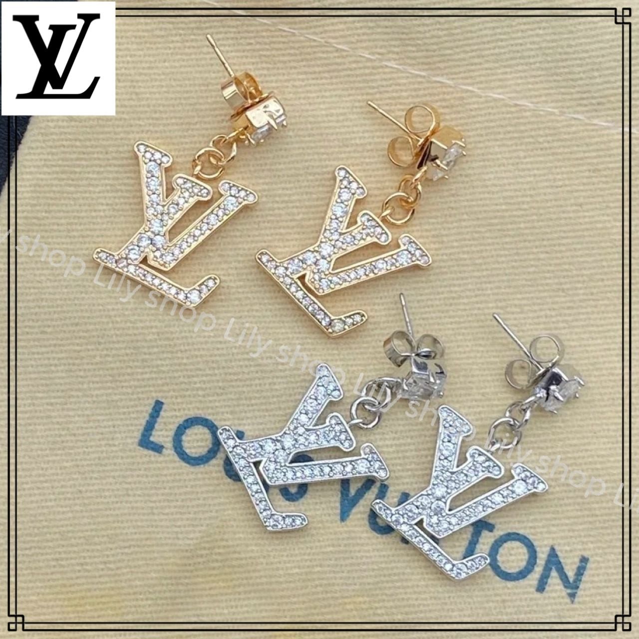 キラキラと揺れる♡【LOUIS VUITTON】ピアス (Louis Vuitton/ピアス