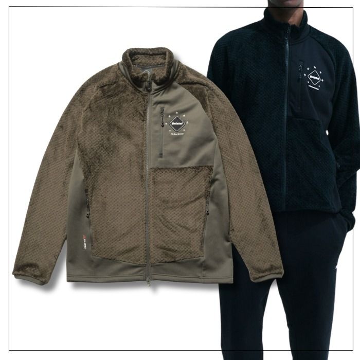 高機能【F.C.Real Bristol】POLARTEC HYBRID HOODED ジャケット (F.C.