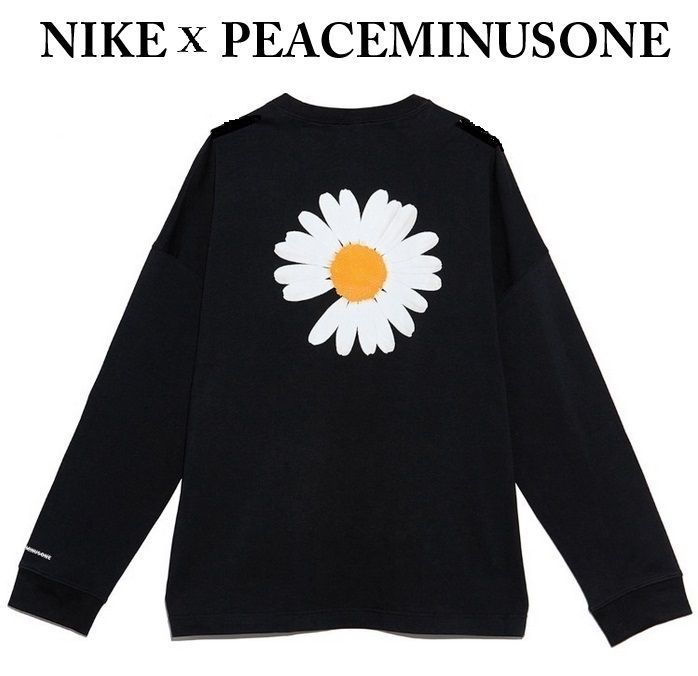 NIKE X PEACEMINUSONE】LS T-Shirt BLACK (peaceminusone/Tシャツ
