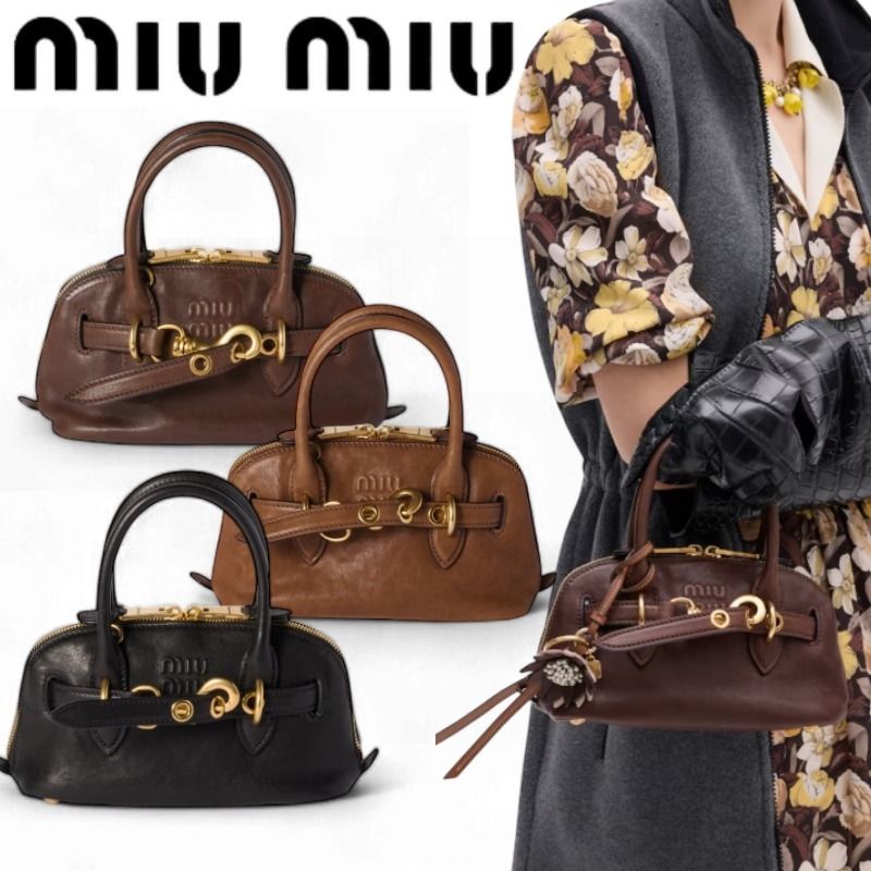 ☆MIU MIU☆ アバンチュール ミニ ナッパレザー バッグ (MiuMiu