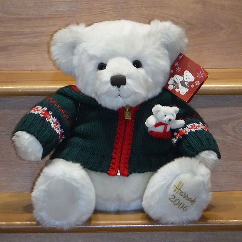 Harrods ハロッズ 2006 テディベア アレクサンダー 32㎝ (Harrods