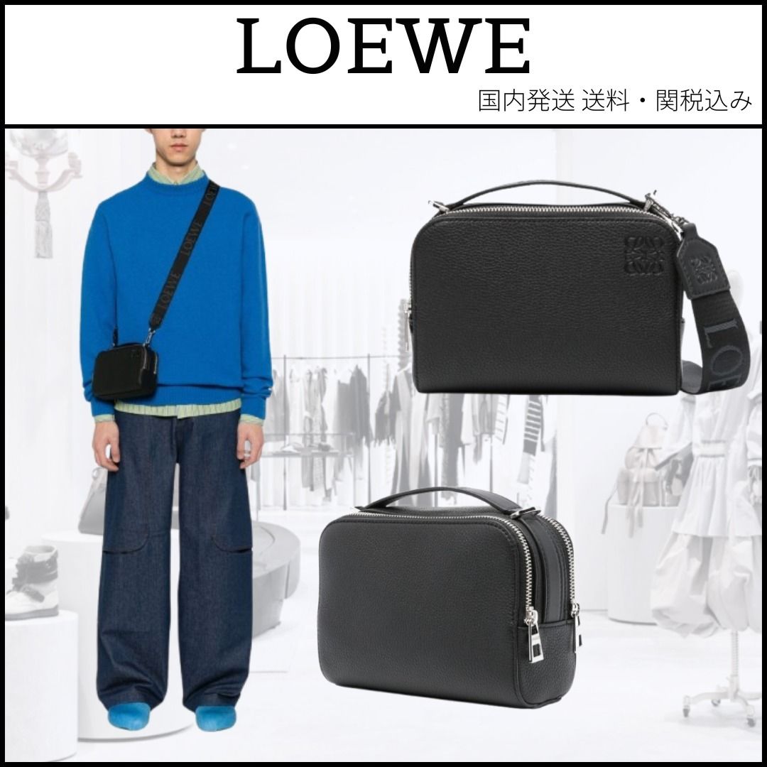 国内配送【LOEWE】カメラ クロスボディバッグ ミニ ブラック (LOEWE