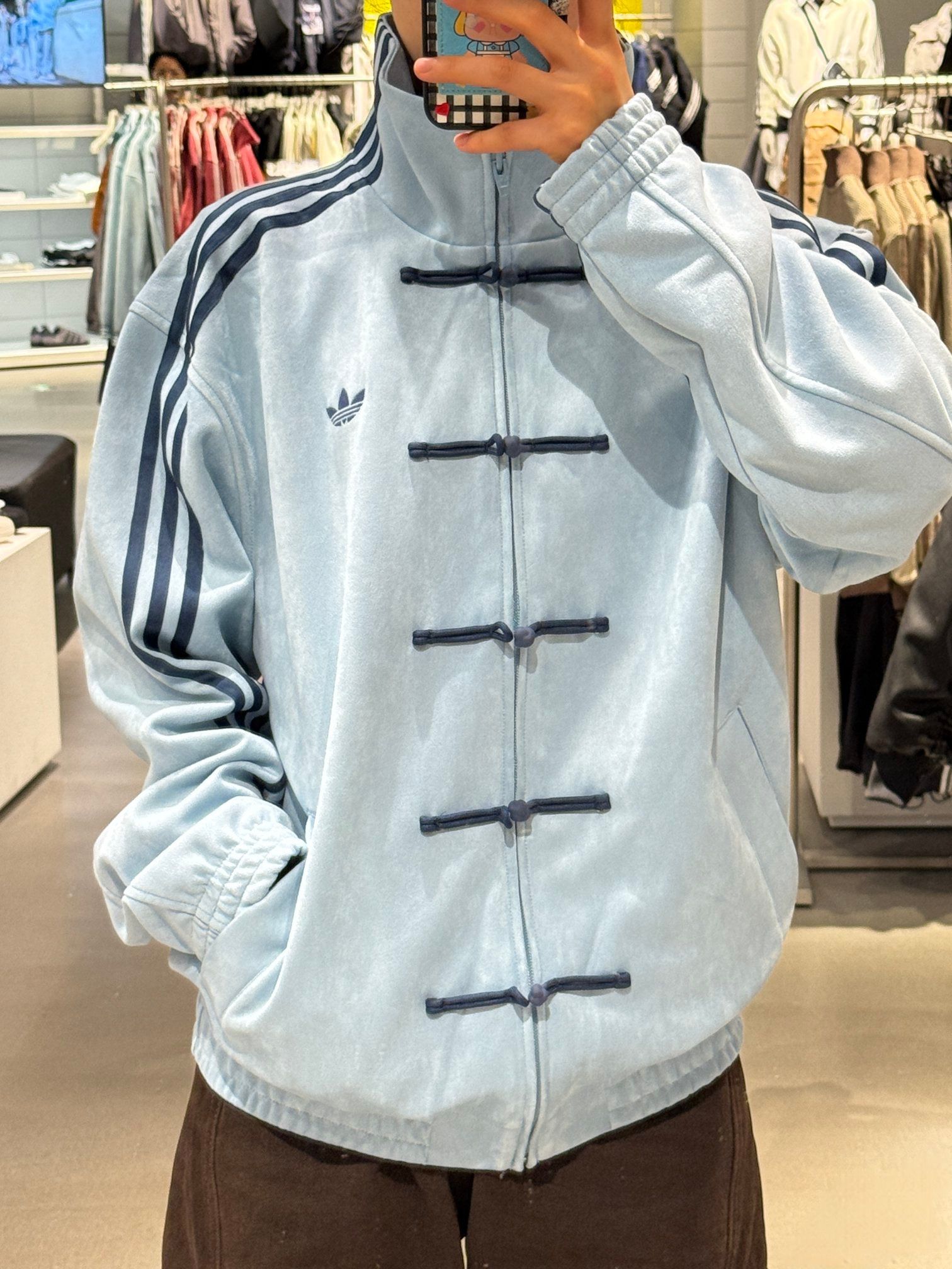 adidas☆巳年の新年中国風 ジャケット ユニセックス AD66 (adidas