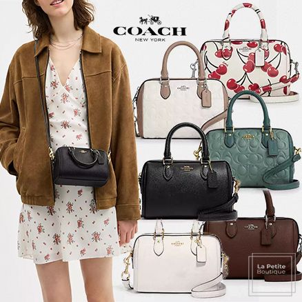 COACH☆大人気☆Mini Rowan Crossbody☆ミニボストン 2wayバッグ