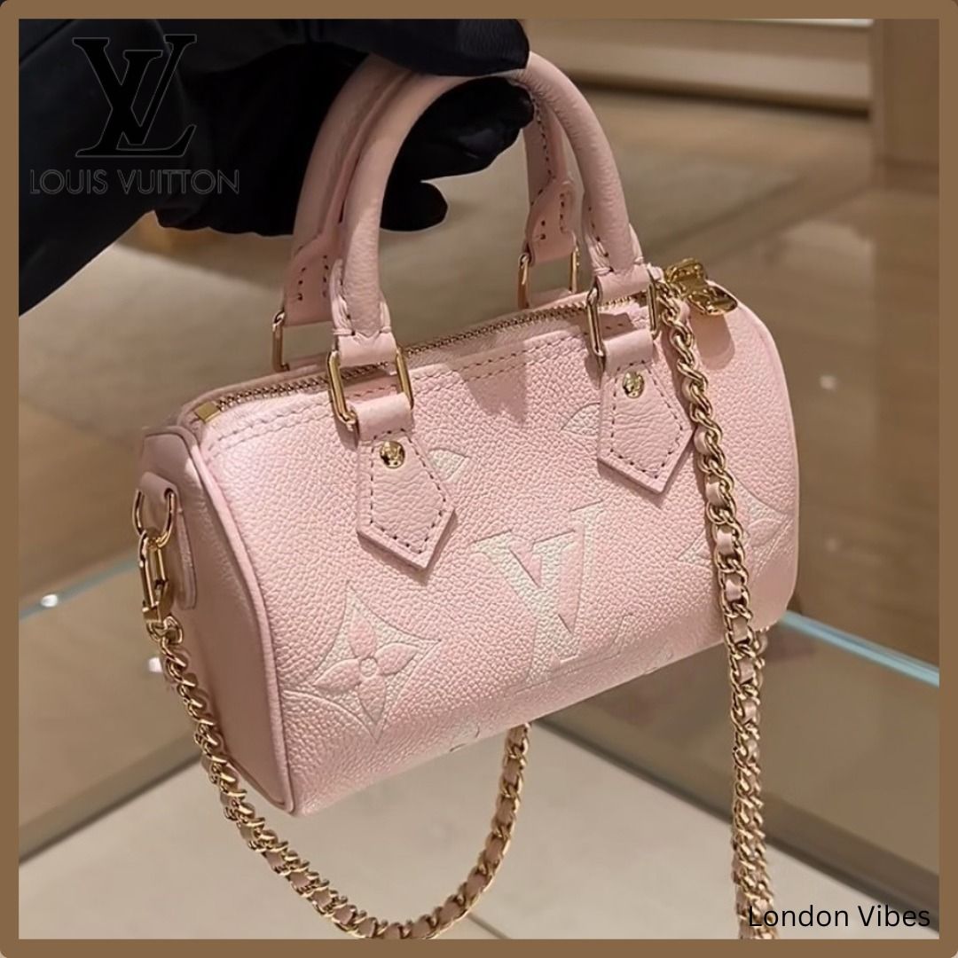 限定ピンクが可愛いすぎる♪ Louis Vuitton ナノ スピーディ (Louis