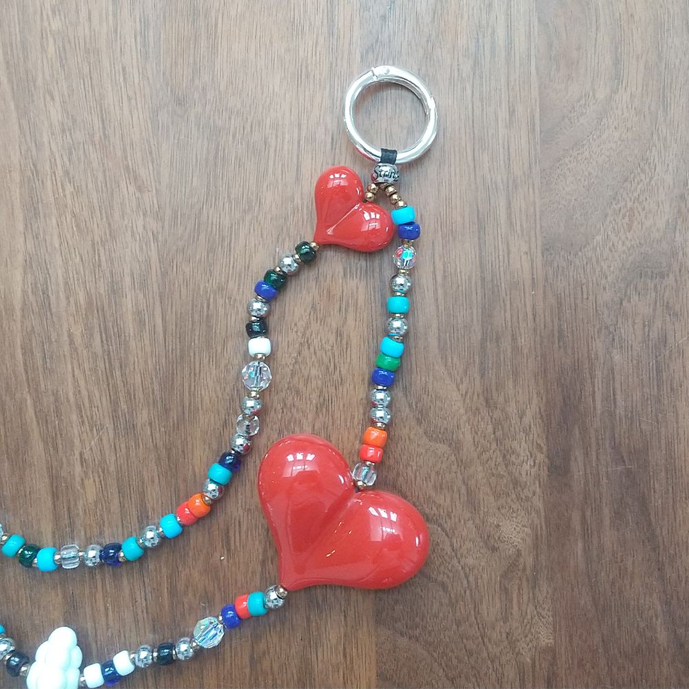 String Ting/Big Love Bag Ting ハート バッグチャーム (String Ting