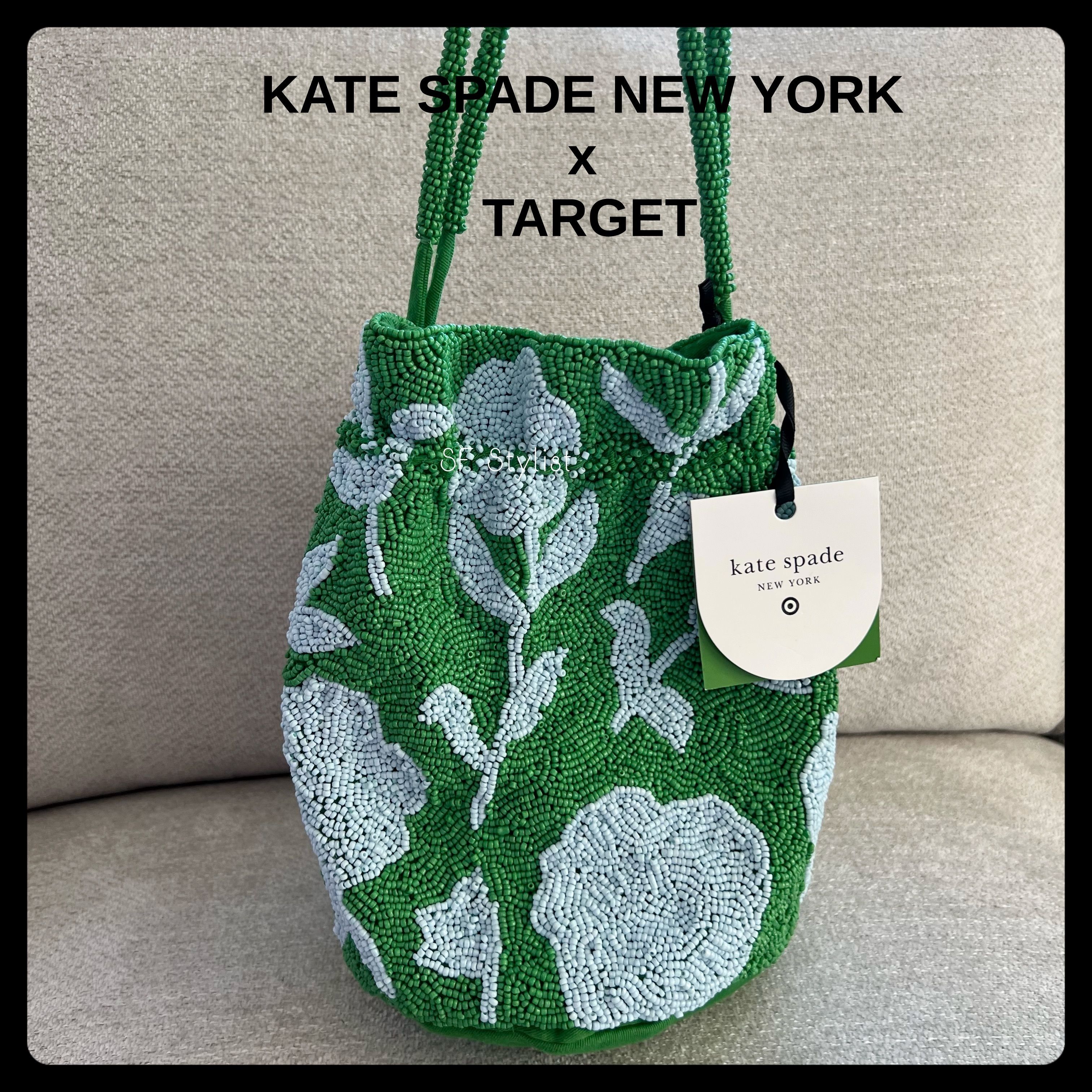 最後の1点♪Kate Spade×TARGETコラボ☆ビーズのバケツバッグ (kate