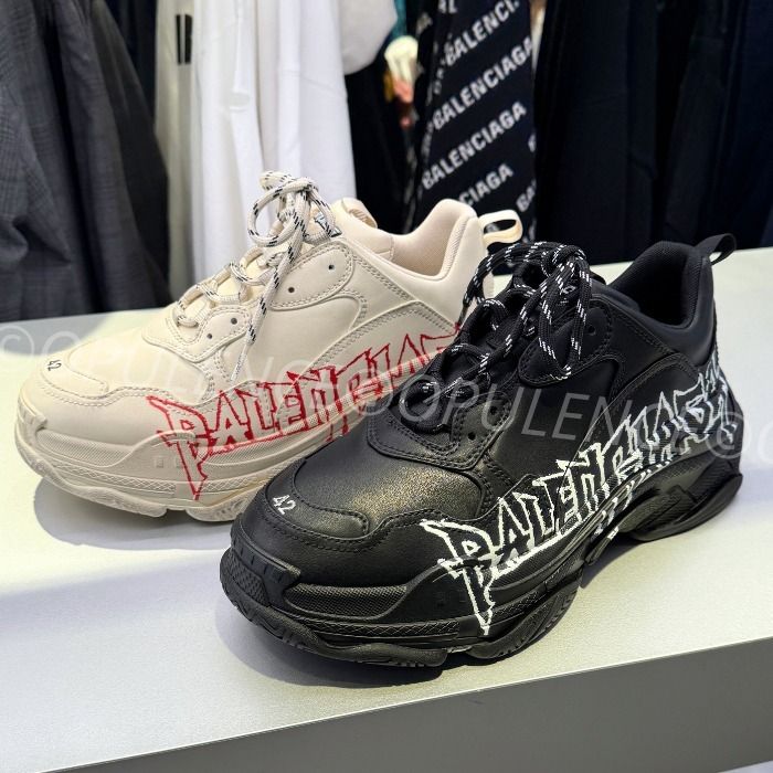 BALENCIAGA バレンシアガ 人気 トリプルS DIY METAL スニーカー