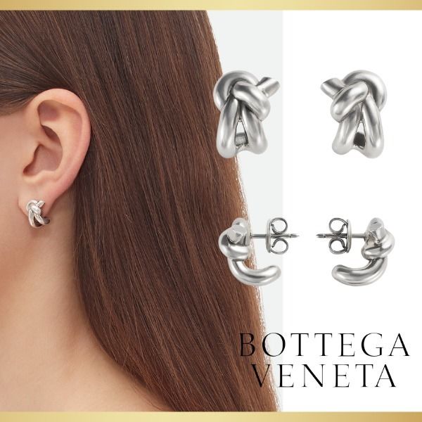 BOTTEGA VENETA】ボッテガヴェネタ ノット ピアス (BOTTEGA VENETA