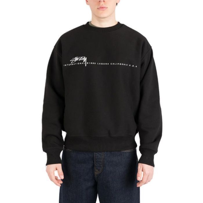 STUSSY Smooth 80 Crew スウェットシャツ (STUSSY/スウェット