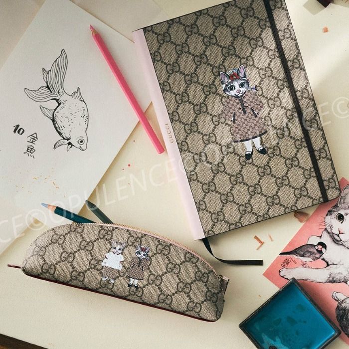 日本限定 GUCCI グッチ ヒグチユウコ コラボ GG キャット ノート