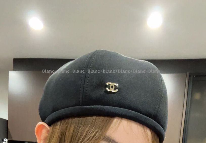 上品に仕上げるワンポイント♡【CHANEL】ベレー帽 (CHANEL/ベレー帽