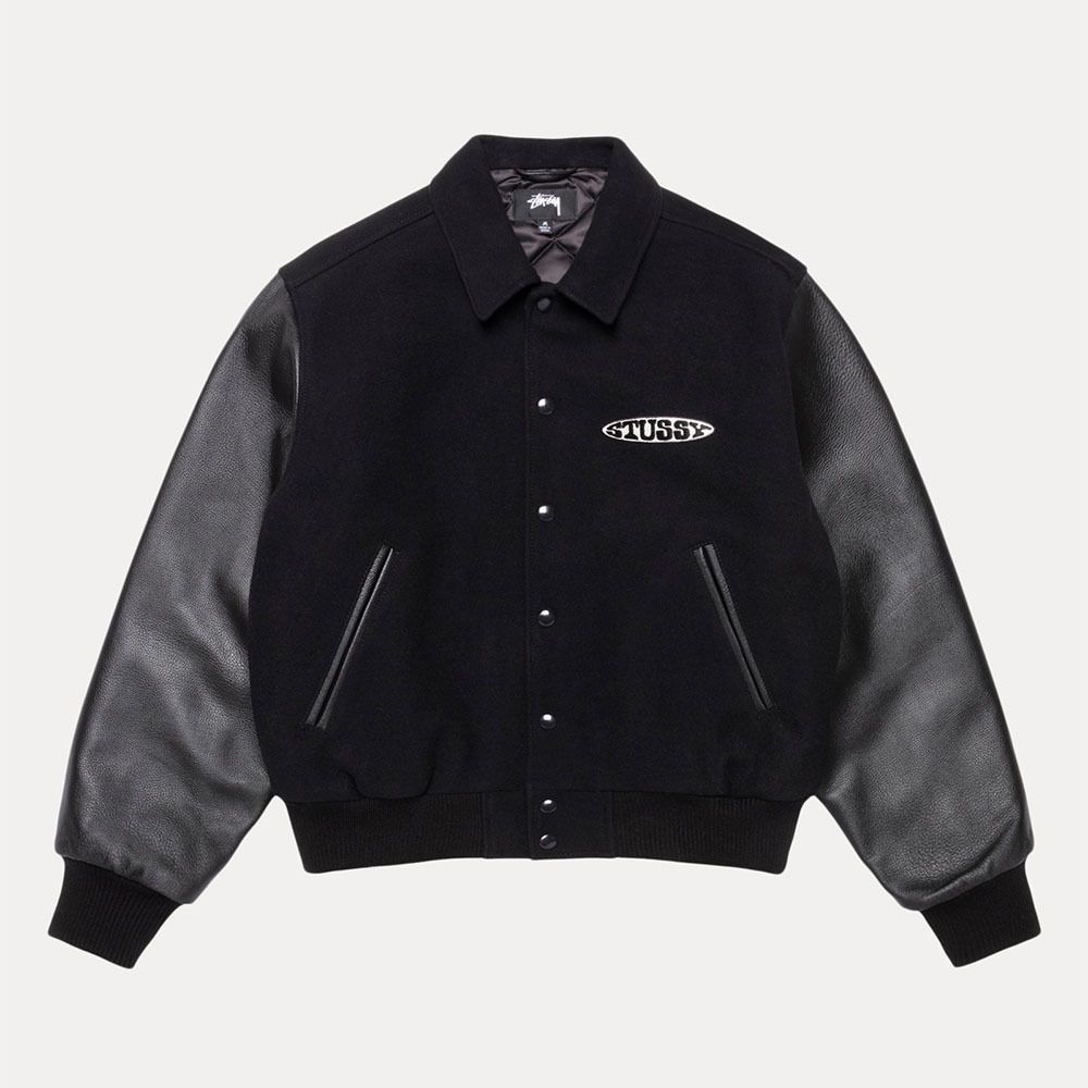 Stussy GLOBE VARSITY JACKET (STUSSY/ジャケットその他) 121574050