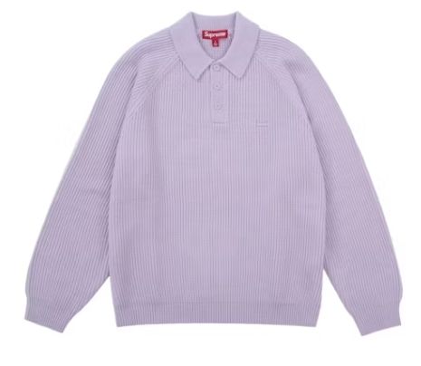 ☆25AW WEEK4☆Supreme Small Box Polo Sweater (Supreme/ニット