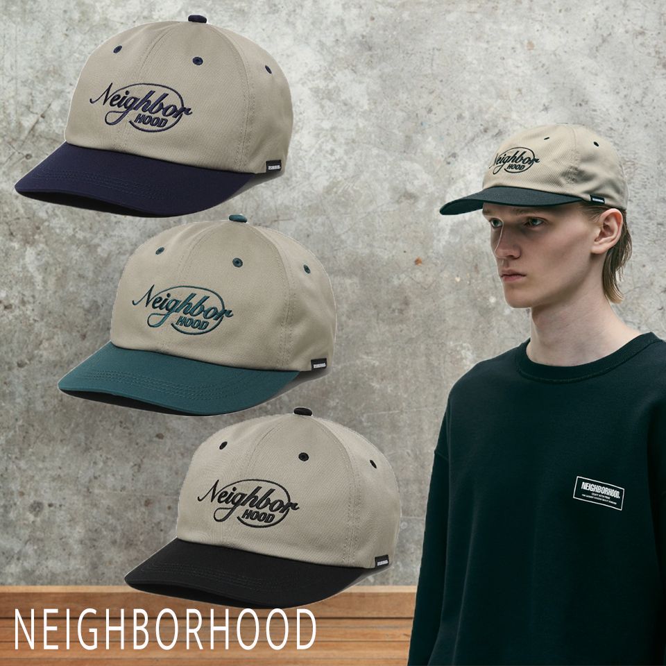 Neighborhood】25AW BICOLOR DAD CAP キャップ 帽子 すぐ届く