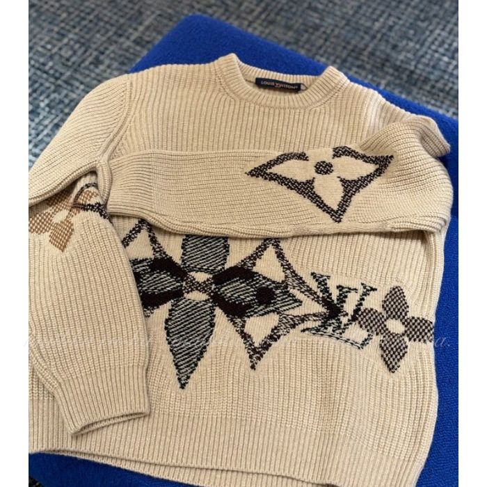 国内発☆お洒落【LOUIS VUITTON】グラフィックニット (Louis Vuitton