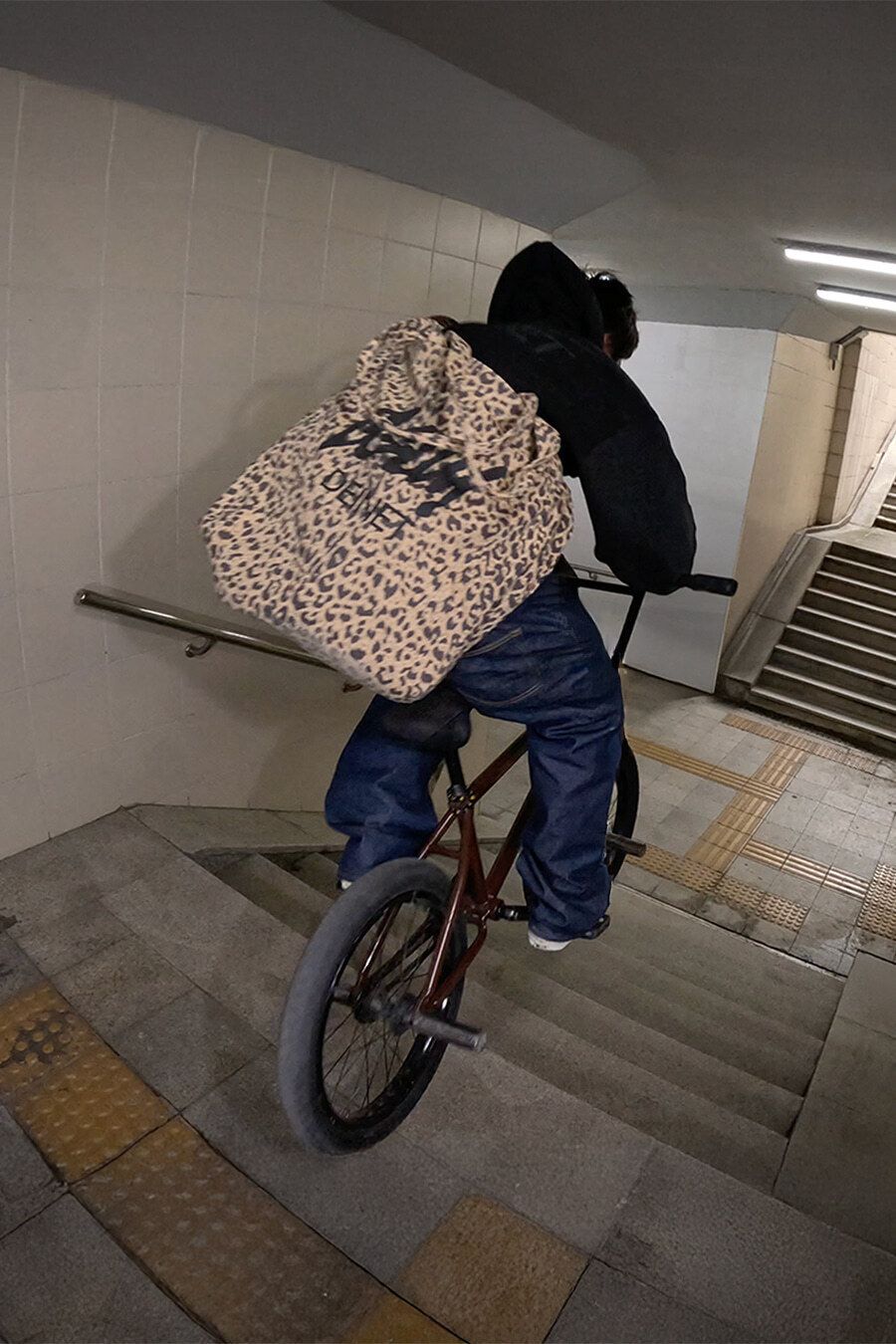 GGUM X DEINET】BIG ECO BAG IN MULTI☆TXT ヨンジュン コラボ (DEINET