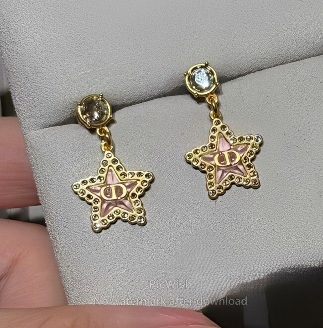 DIOR ディオール 星型☆ Petit CD Lucky Baroque ピアス (Dior/ピアス