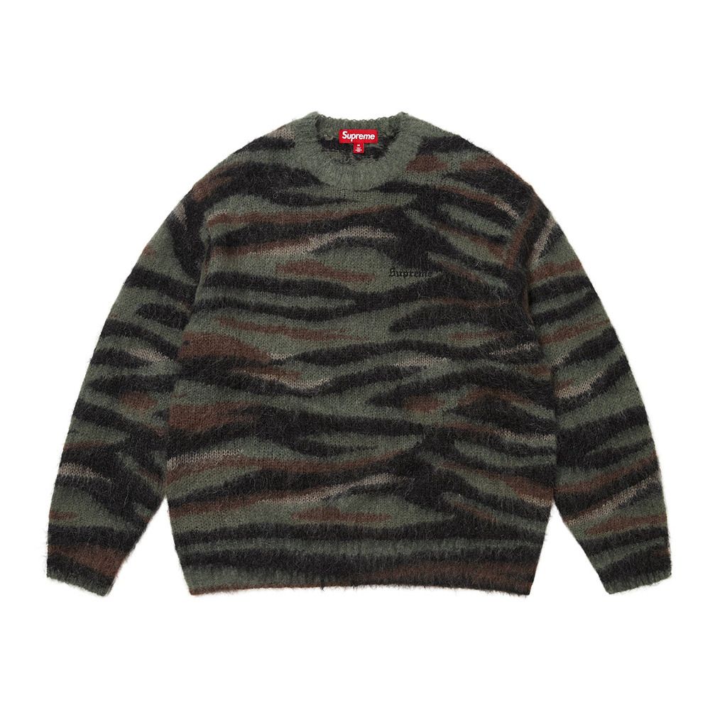 Supreme】Brushed Mohair Sweater☆Tiger Camo☆25FW☆ (Supreme