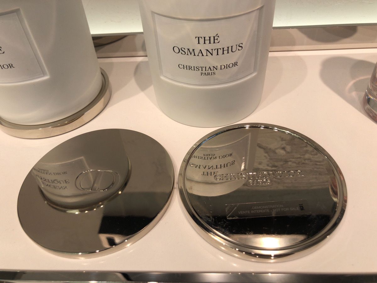 Dior ギフトに最適なキャンドル、カバー、コースター3点セット！ (Dior