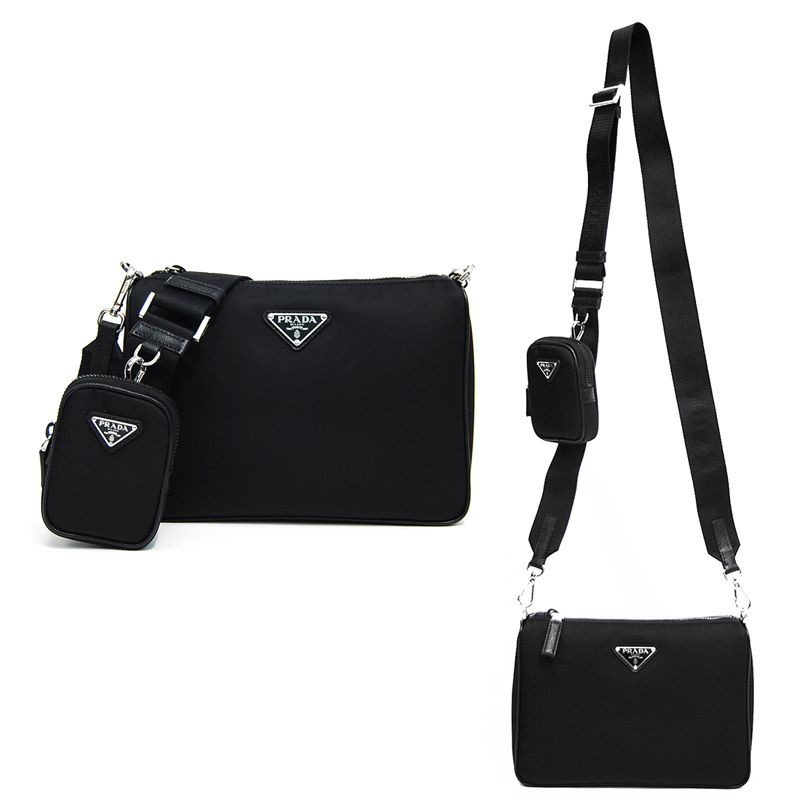 関税負担なし☆PRADA プラダ ナイロンクロスボディパック (PRADA