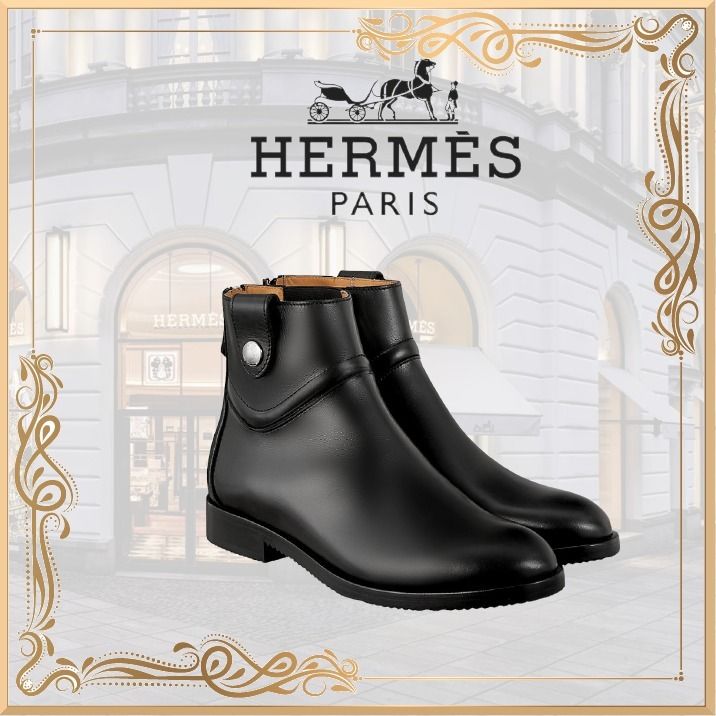 エルメス】乗馬 メンズ コンペティションブーツ (HERMES/ブーツ