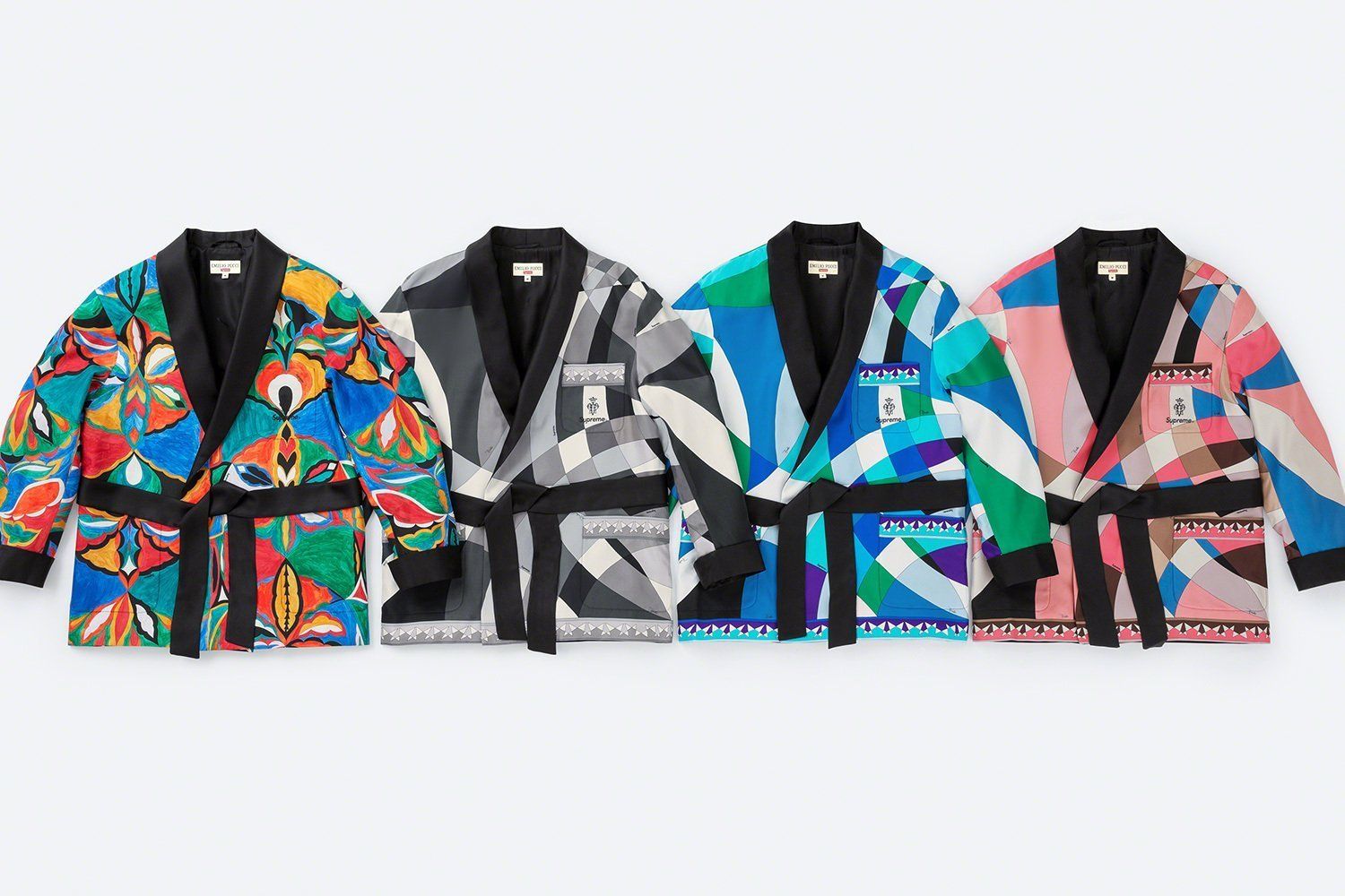 Supreme Emilio Pucci Silk Smoking Jacket - エミリオ プッチ