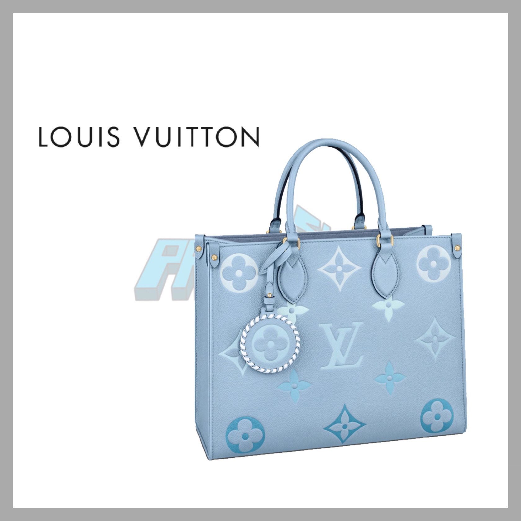 Louis Vuitton Onthego MM Summer Blue トートバッグ (Louis Vuitton
