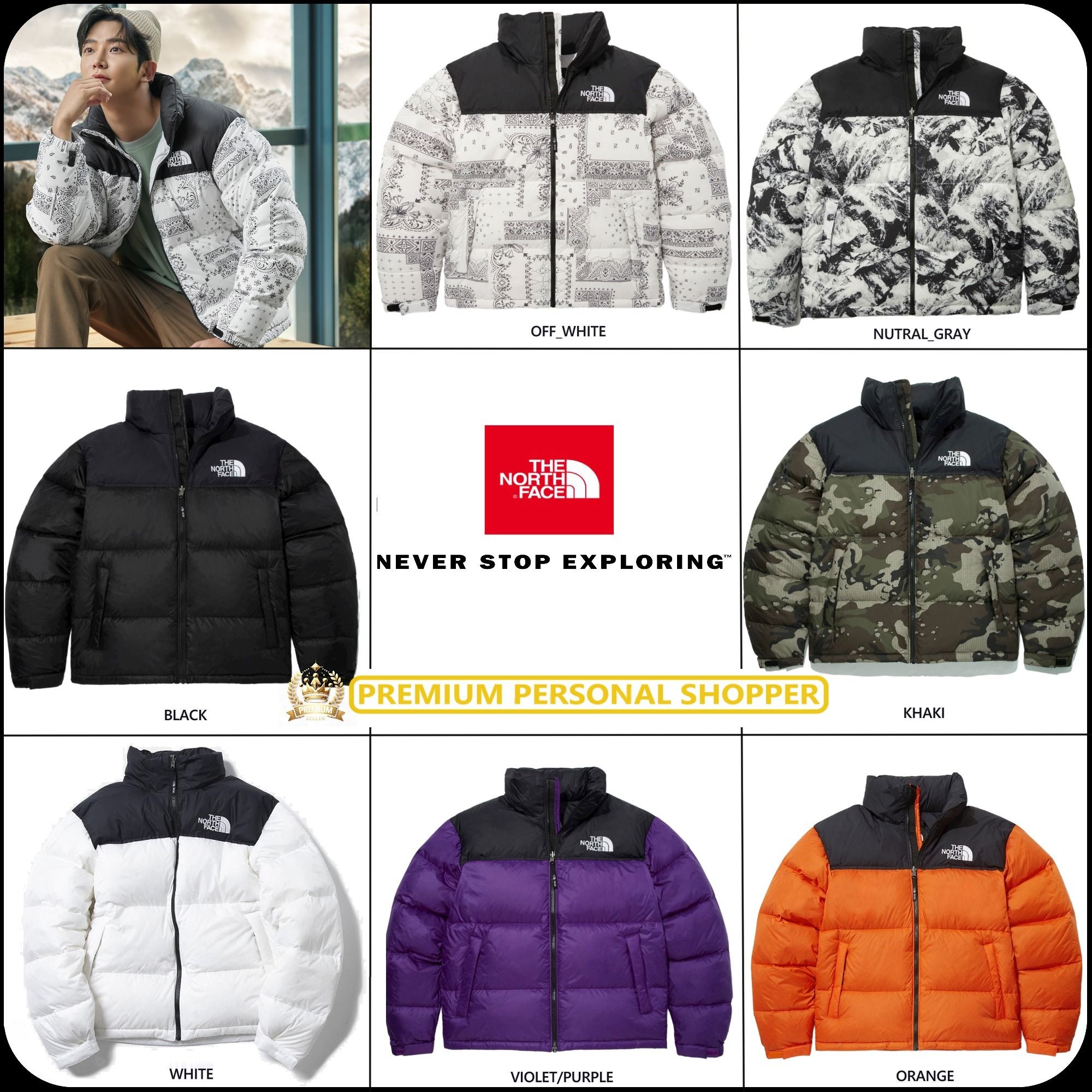 THE NORTH FACE]☆韓国大人気☆M'S 1996 ECO NUPTSE JACKET (THE NORTH