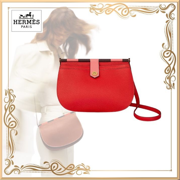 日本未入荷!【HERMES】ショルダーバッグ《ソー・エルメス》25 赤