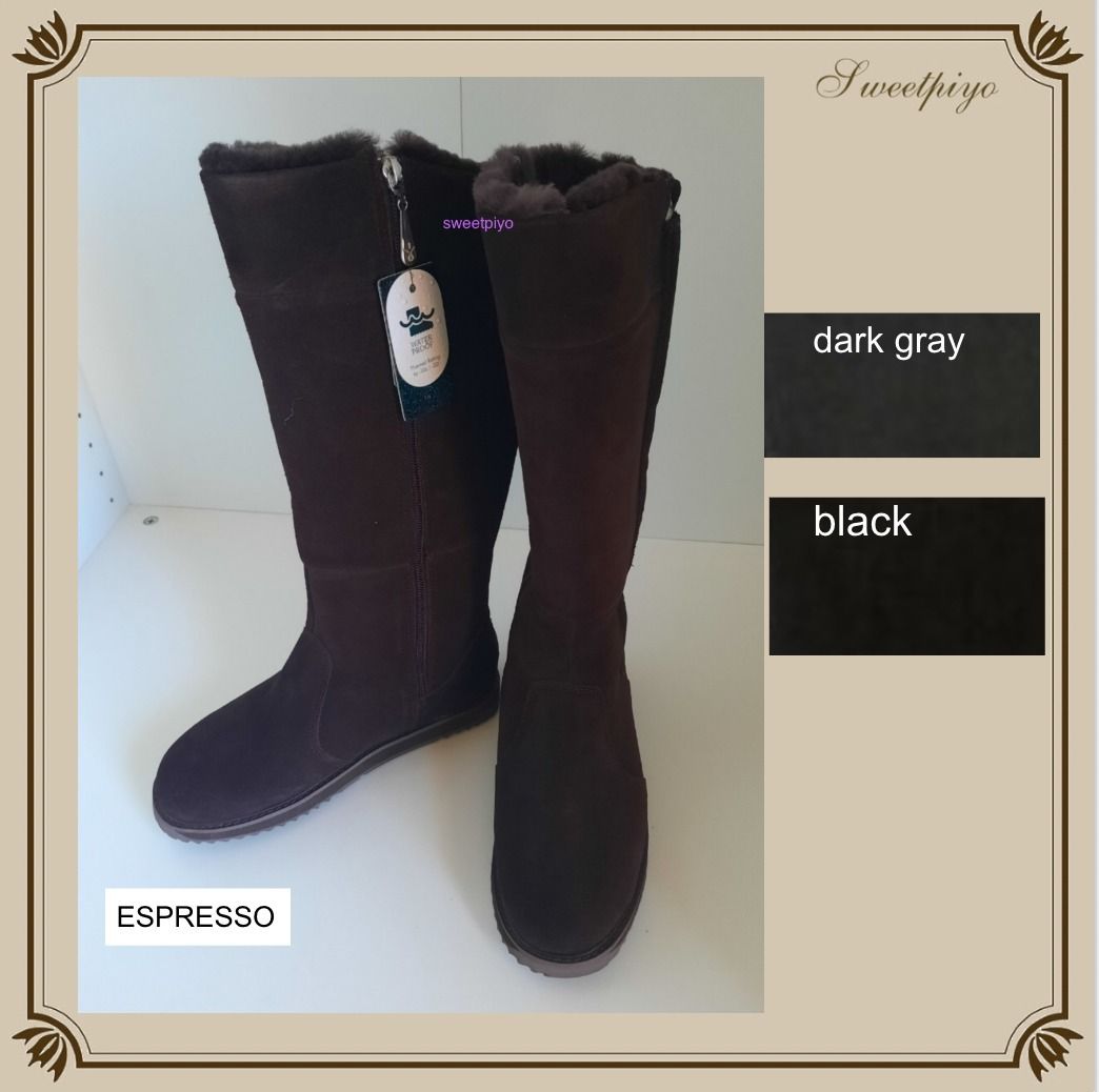 EMU Australia(エミュー)☆Moonta ロングブーツ 防水スエード (EMU