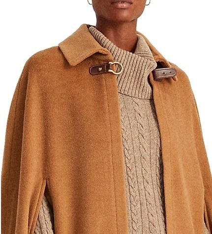 新作! Ralph Lauren(ラルフ)ウール ケープコート (Ralph Lauren