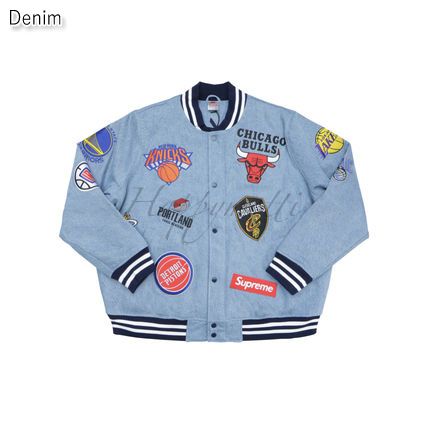 Supreme × Nike NBA Teams Warm-Up スタジャン ブルゾン (Supreme