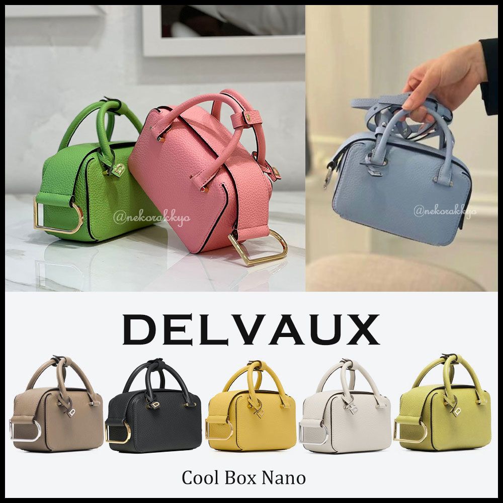 DELVAUX☆Cool Box Nano ☆送料込 (DELVAUX/ハンドバッグ