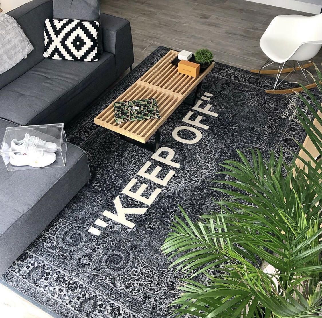 Virgil Abloh IKEA KEEP OFF Rug ヴァージル イケア ラグ (IKEA/ラグ