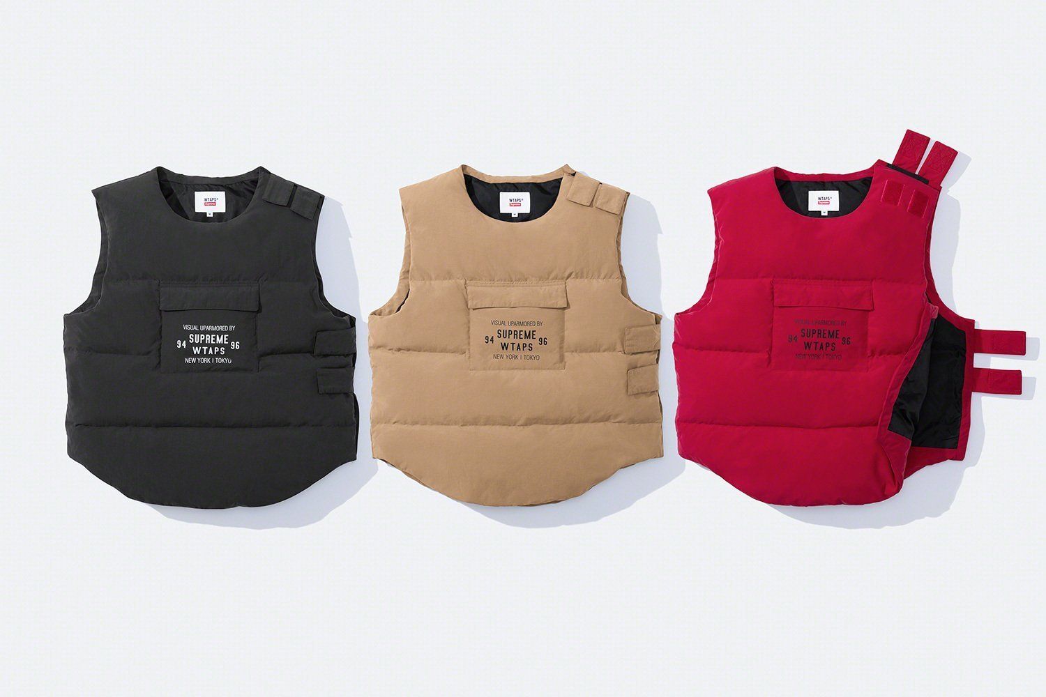 FW21 Supreme WTAPS Tactical Down Vest - ダウン ベスト (Supreme