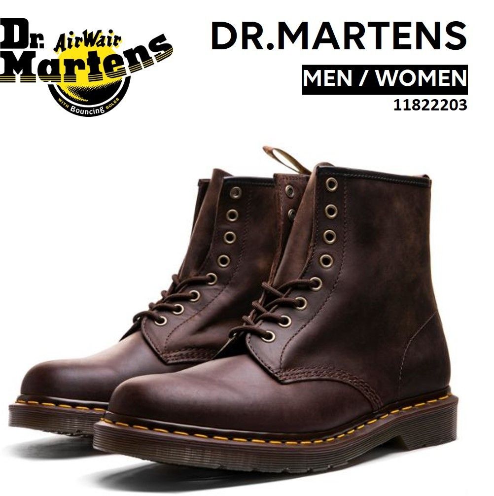 ドクターマーチン ブーツ 1460 8ホール ブーツ GAUCHO ブラウン (Dr