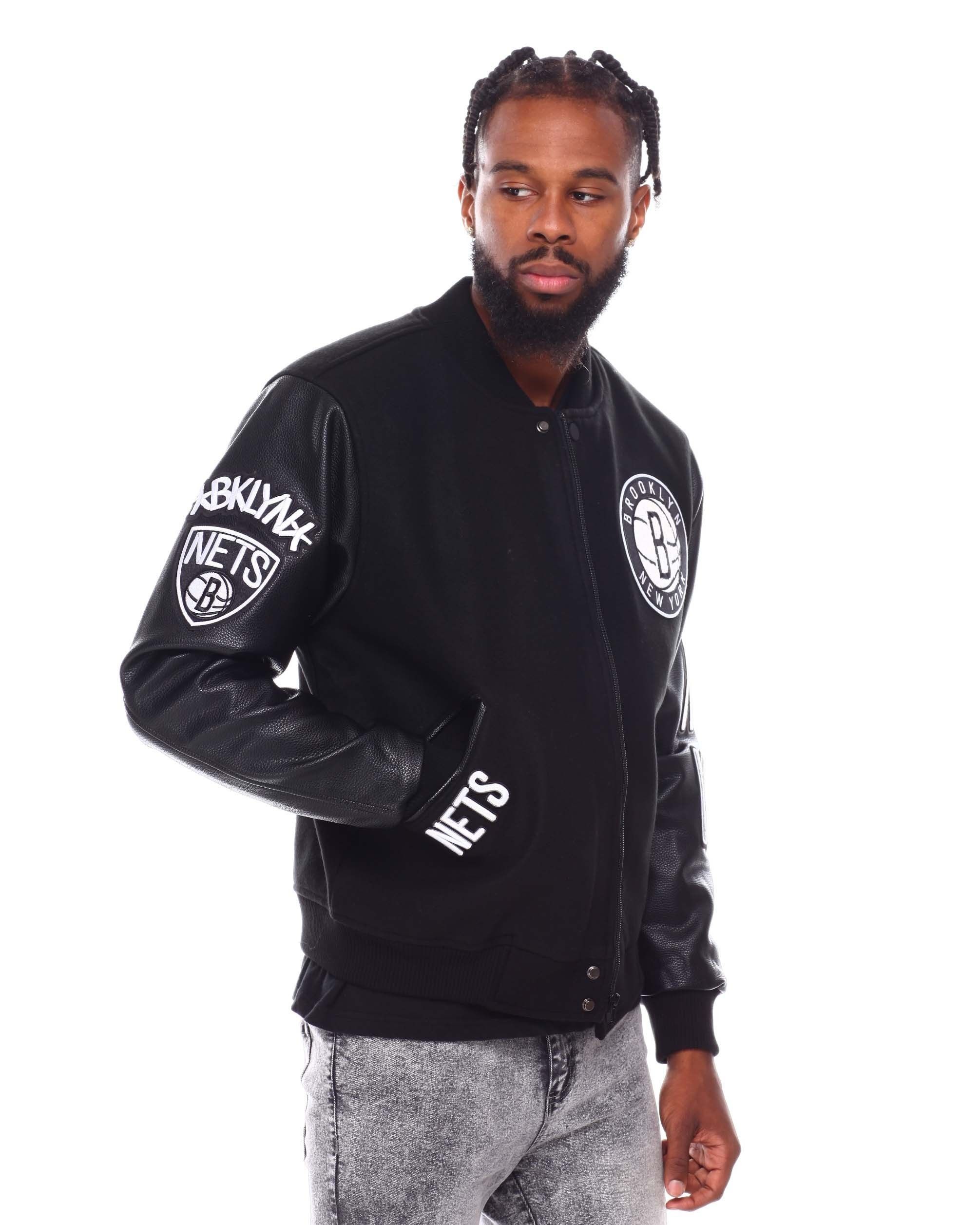 mitchell＆ness BROOKLYNスタジャン Mitchell&NessブルックリンNets