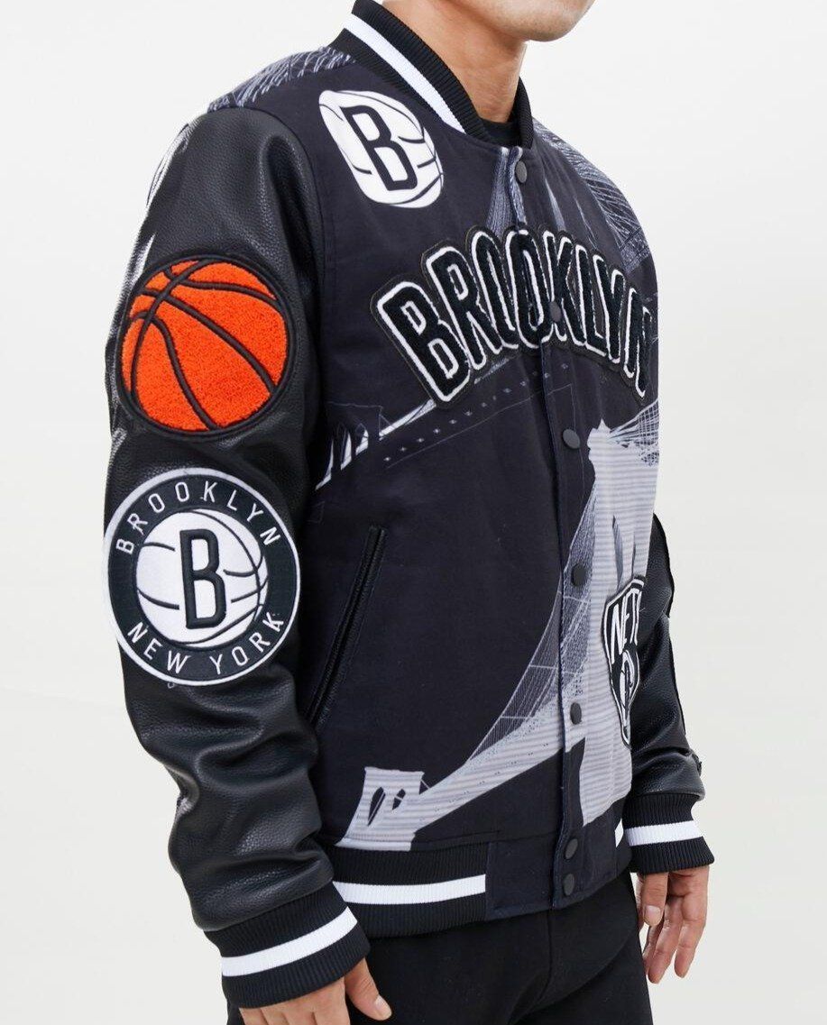 Mitchell&Ness NBA ブルックリン ネッツ リミックス ジャケット