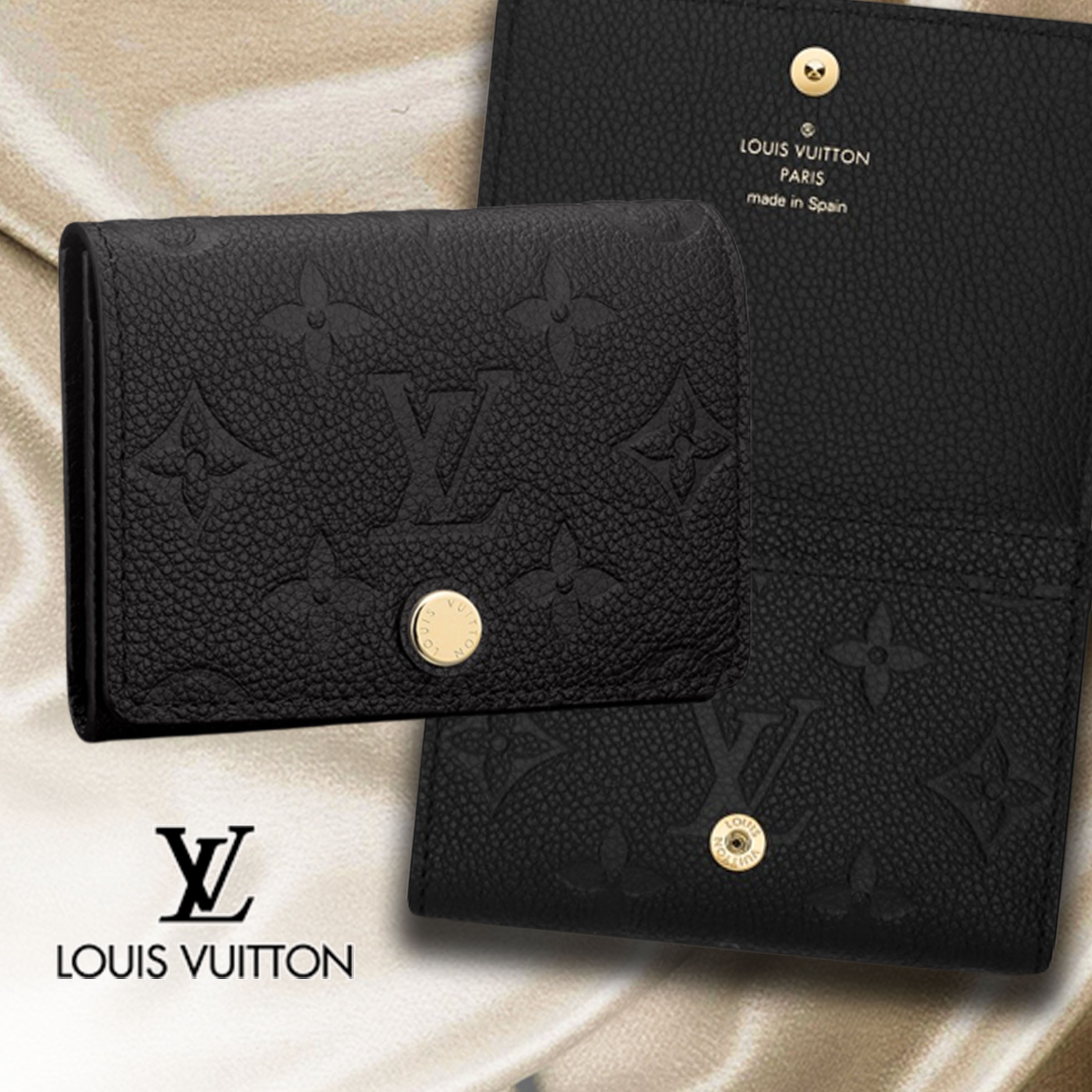 ◇LOUIS VUITTON◇ カードケース 名刺入れ モノグラム 黒 (Louis