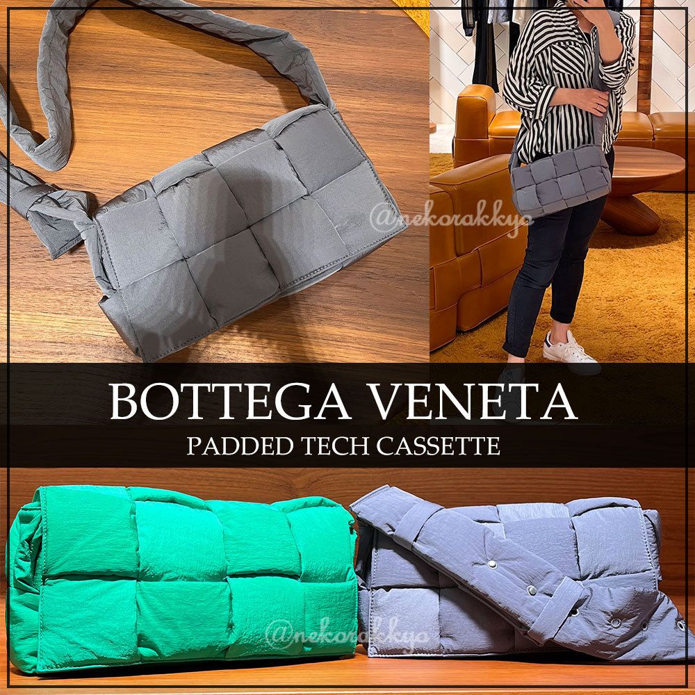 Bottega Veneta☆PADDED TECH CASSETTE☆メンズ☆3WAY☆送料込
