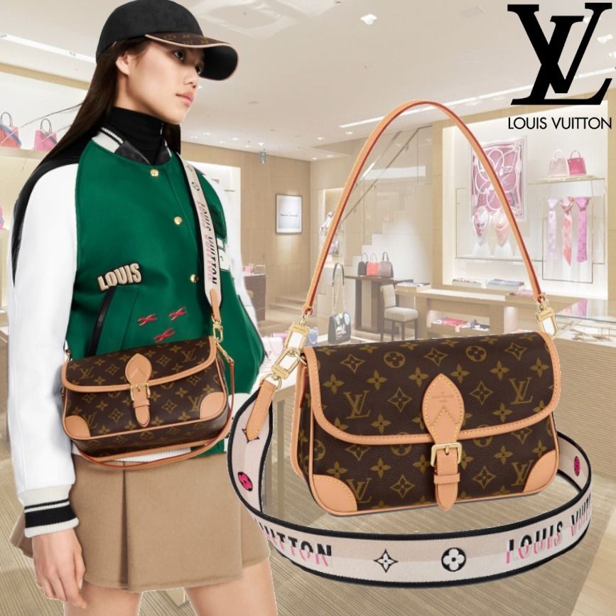 ルイヴィトン ショルダーバッグ ディアヌ NM PM モノグラム (Louis