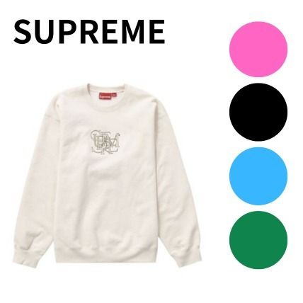 22SS 立ち上げ Week1 Supreme Overlap Crewneck クルーネック (Supreme