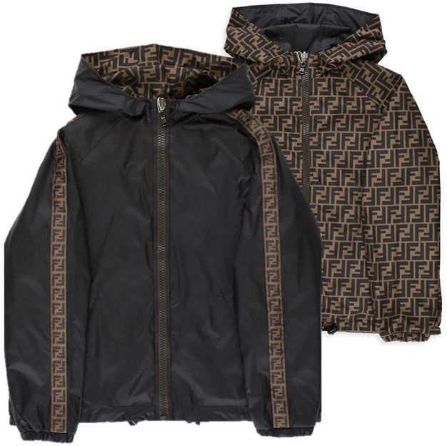 FENDI フェンディ FFロゴ リバーシブルジャケット 大人もOK♪ (FENDI