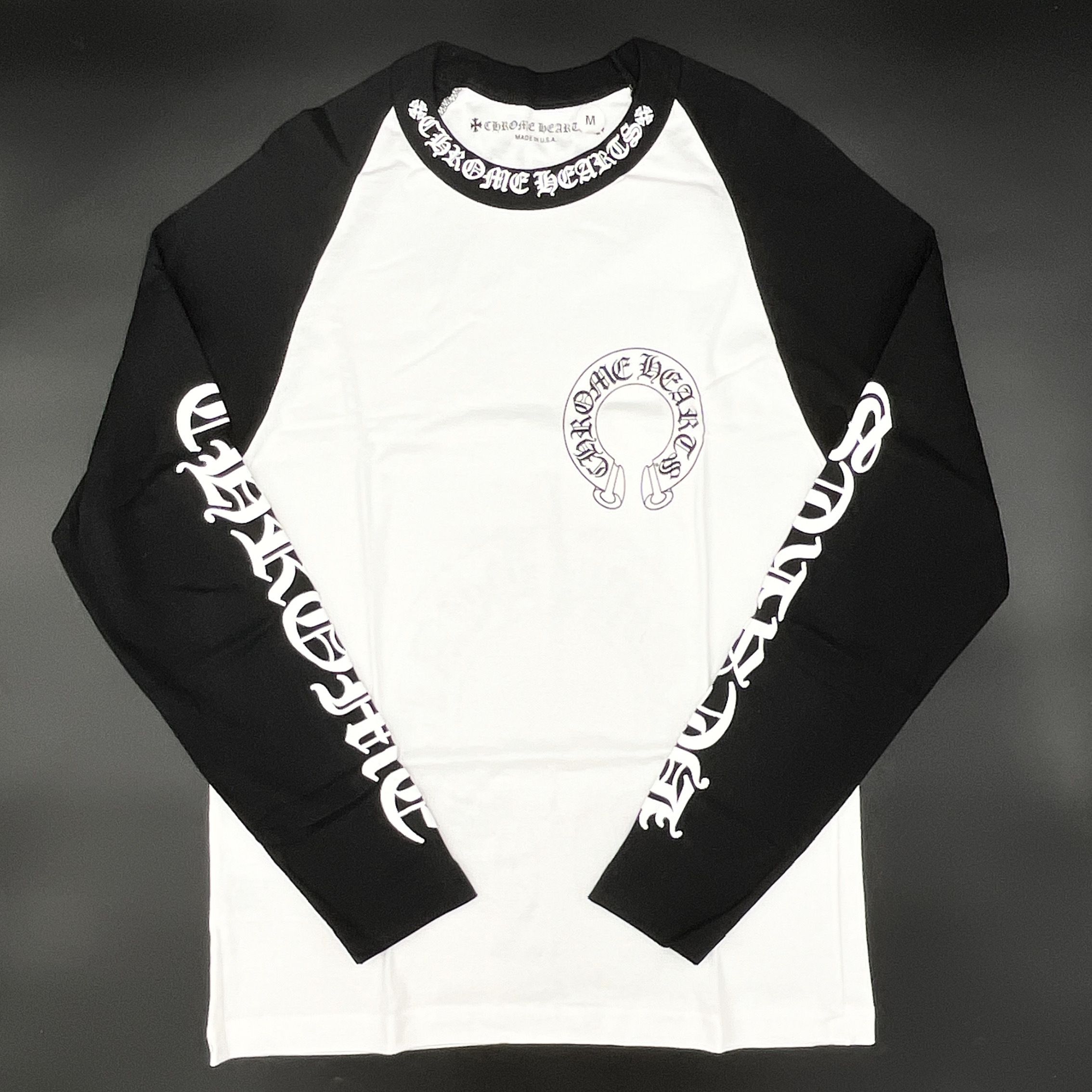 Chrome Hearts HORSESHOE BASEBALL T-SHIRT クロムハーツ ロンT