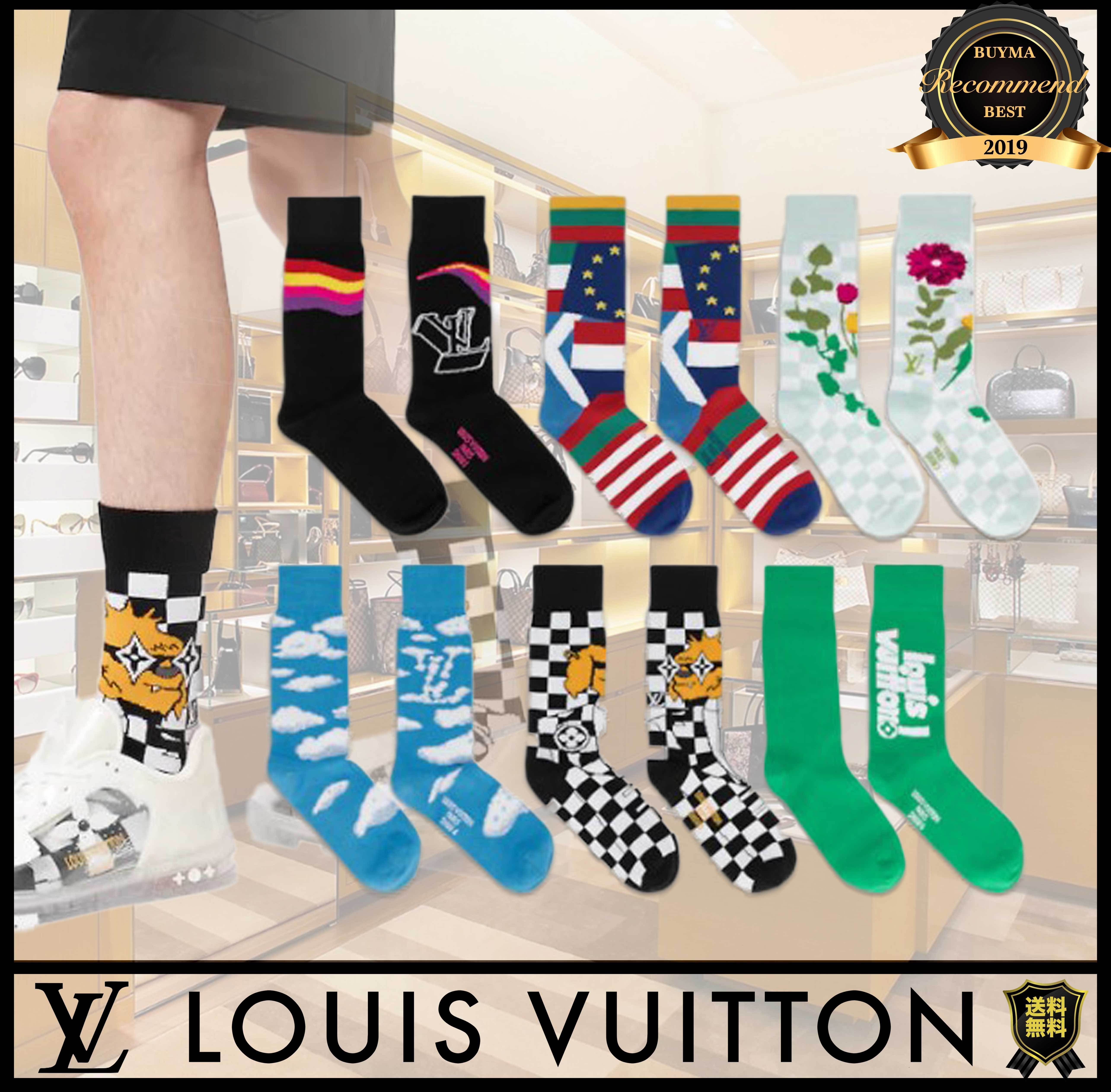 SALE】残少！ルイヴィトン LVアーカイブソックスセット (Louis Vuitton