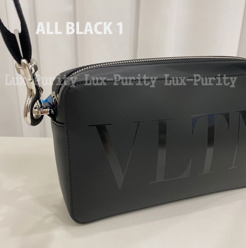 VALENTINO LEATHER VLTN CROSSBODY BAG クロスボディバッグ (VALENTINO