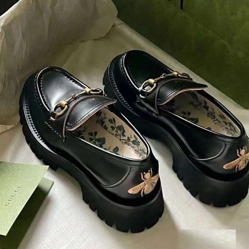 GUCCI】グッチ ホースビット ローファー レザー ラグソール (GUCCI