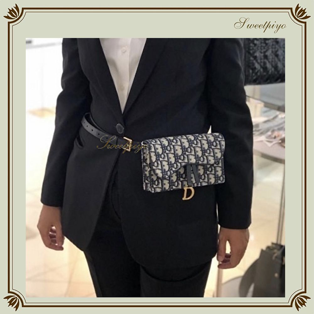 人気】ディオール☆ベルトバッグ ウエストポーチ オブリーク (Dior
