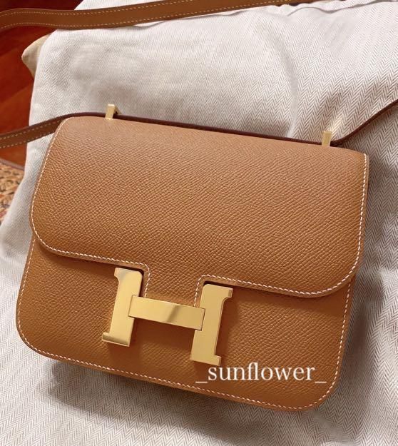 エルメス コンスタンスミニ Constance 19 ゴールド/ゴールド金具